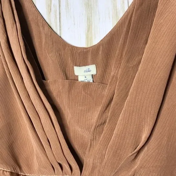 Vintage Anthropologie Odille Matheson Silk Blend Librarycore Blouse Size S - Picture 4 of 11